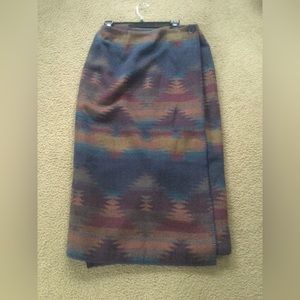 Classy Southwest print-Cortland Collection Skirt Size 14